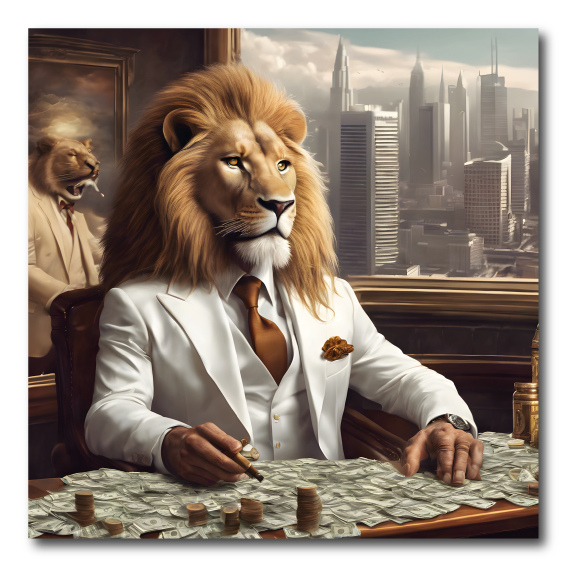 Business-Löwe