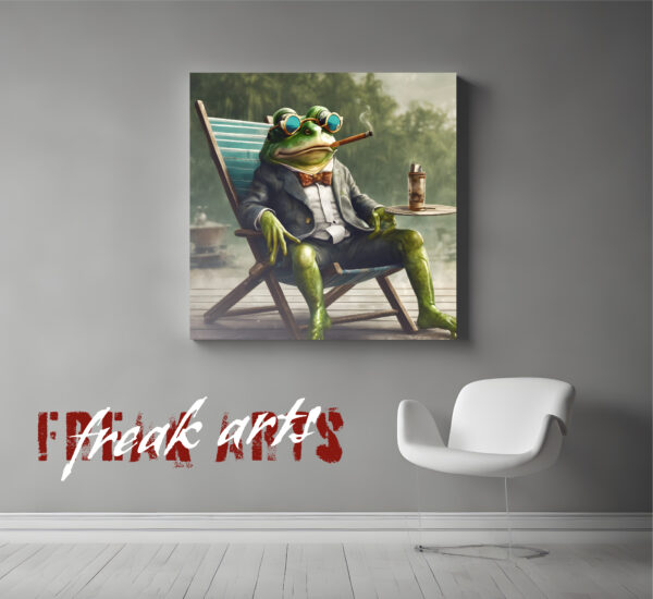 Frosch im Urlaub – Bild 2